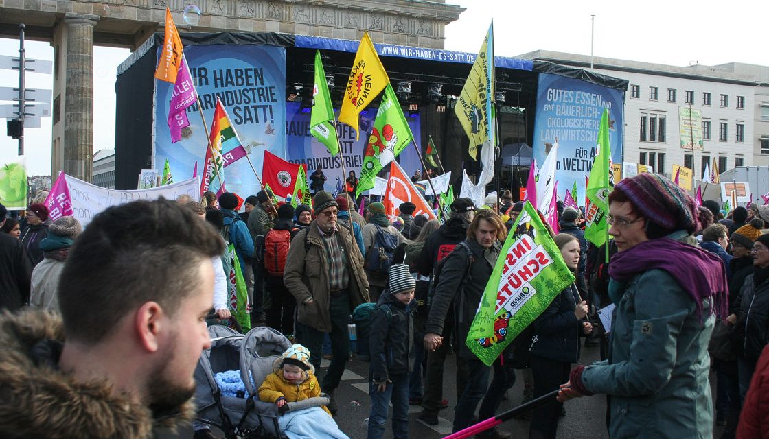 Demonstration „Wir haben es satt“ am 18. Januar 2020 in Berlin