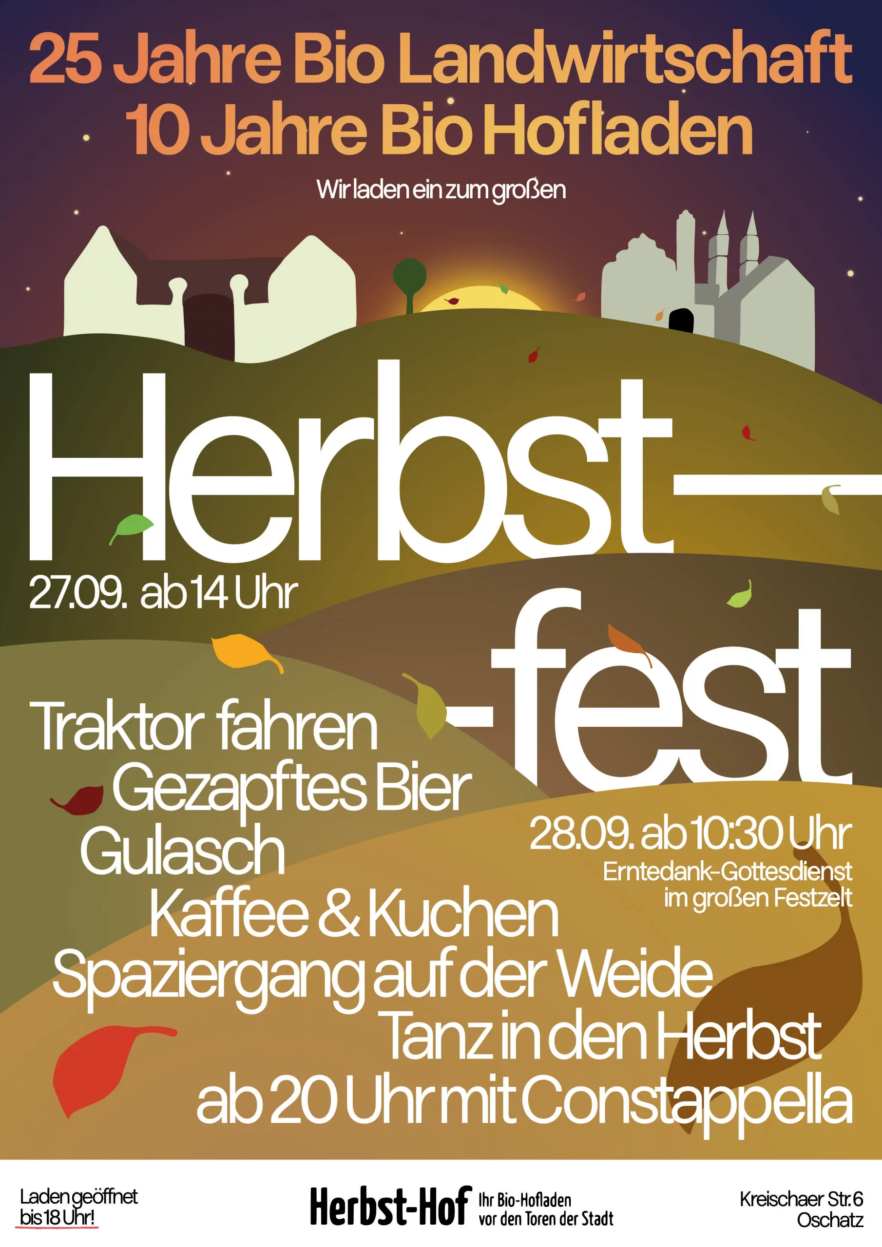Poster Herbstfest 2025